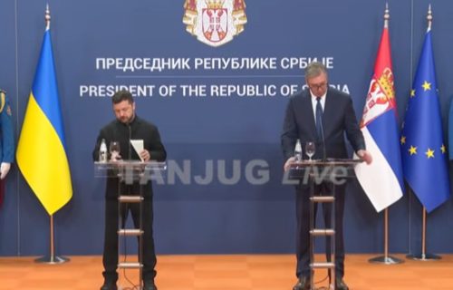 (UŽIVO) Vučić se obraća nakon sastanka sa Zelenskim