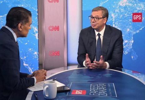 (UŽIVO) Vučić na CNN: Predsednik gost emisije kod poznatog američkog novinara