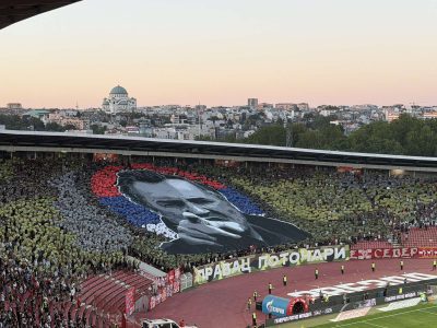 Zvezda se oglasila: Na “Marakani” iscrtan mural posvećen Ratku Mladiću