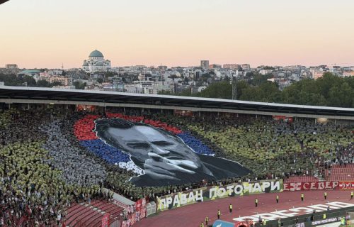 Zvezda se oglasila: Na "Marakani" iscrtan mural posvećen Ratku Mladiću