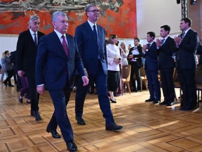 Vučić: “Poseta predsednika Uzbekistana postavila čvrste temelje za novu etapu saradnje” (VIDEO)