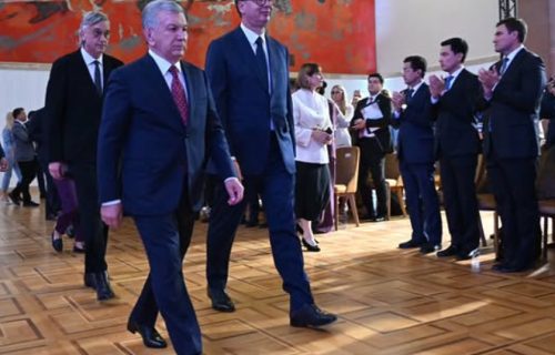 Vučić: "Poseta predsednika Uzbekistana postavila čvrste temelje za novu etapu saradnje" (VIDEO)
