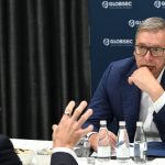 Vučić: "Dobar razgovor sa predsednikom GLOBSEC-a Vašom o promenama u Evropi i svetu" (FOTO)