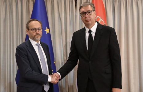 Sastanak na Andrićevom vencu: Vučić i Žiofre o budućnosti odnosa Srbije i Evropske unije