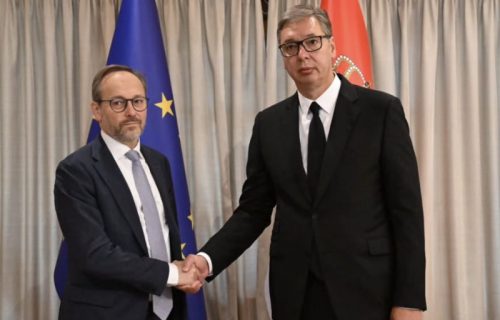 Sastanak na Andrićevom vencu: Vučić i Žiofre o budućnosti odnosa Srbije i Evropske unije