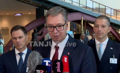 (UŽIVO) Predsednik Vučić se obraća posle istorijskog govora na Generalnoj skupštini UN (VIDEO)