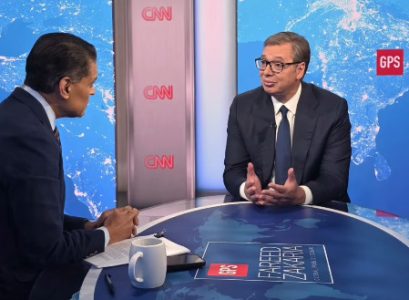 Vučić gost u emisiji na CNN: Predsednik od 16 časova govori na čuvenoj američkoj televiziji (VIDEO)