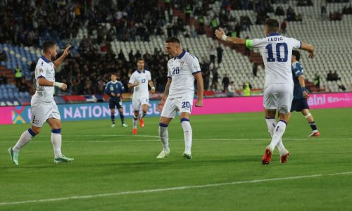 Moglo je biti i ubedljivije: Srbija ima 1:0 protiv Grčke na poluvremenu