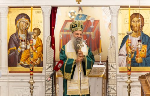 "Verom se vidi mnogo dalje nego očima": Patrijarh Porfirije služio liturgiju na Malu Gospojinu