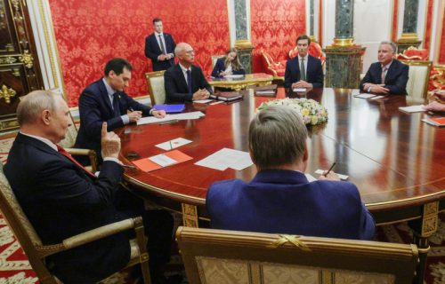 Počeo sastanak u Moskvi: Putin sa Vitkofom i Kušnerom o sudbini Ukrajine