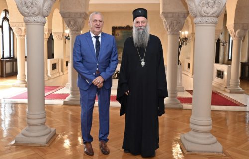 Patrijarh Porfirije razgovarao sa ministrom Balintom: Novi koraci ka osnivanju univerziteta "Sveti Sava"