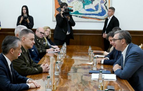 Susret u Predsedništvu Srbije: Vučić razgovarao sa komandantom Nacionalne garde Ohaja