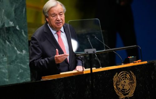 Gutereš na Generalnoj debati upozorio svet: "Sve su šire linije rascepa, zajedno raditi na rešavanju problema"