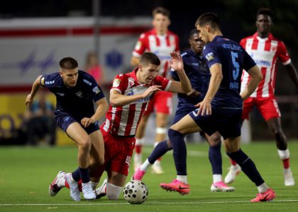Zvezda vodi u Pančevu: Veljković strelac, Železničar od starta u minusu