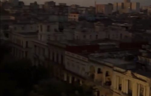 Cela Kuba u mraku: Potpuni kolaps električne mreže