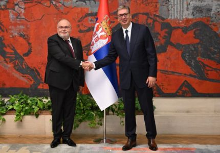 Vučić prima akreditivna pisma ambasadora iz 9 zemalja: Prvi sastanak sa diplomatom iz Azerbejdžana