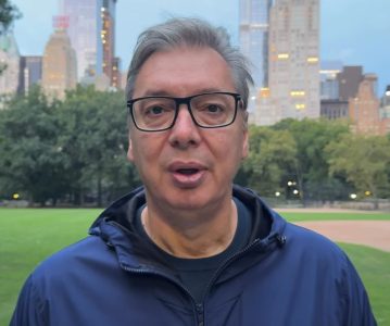 Vučić se oglasio iz Central parka pred istorijski govor: “Jedino što mogu da obećam je da ću se boriti”
