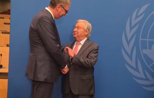 Vučić na prijemu kod Gutereša: "Za Srbiju važno da na svakom mestu jasno iznese svoje stavove"