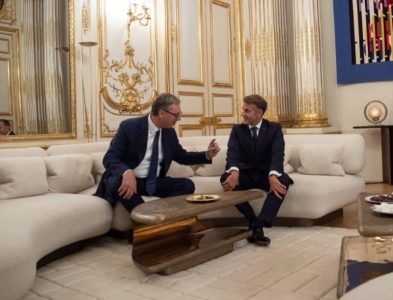 Vučić se sastao sa Makronom: “Posebno smo govorili o budućnosti, to je za mene veoma važno”