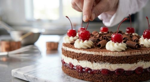 Čokoladna torta sa višnjama: Bogat krem i sočan biskvit u savršenom spoju