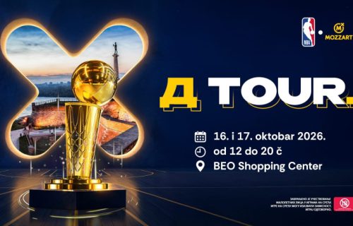 Kultni trofej NBA lige stiže u Beograd: Magija najjače košarkaške lige na svetu i kod nas