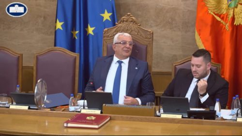 Mandić ostaje na čelu Skupštine Crne Gore, odbijena inicijativa crnogorska opozicije