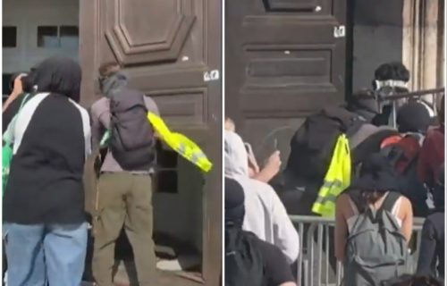 "Ovo je revolucija": Haos u Marseju, demonstranti upali u skupštinu, razbijali prozore i palili kante (VIDEO)