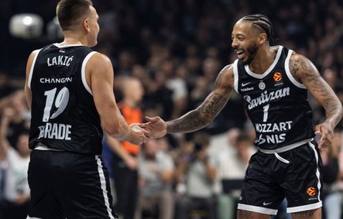 Partizan ređa pobede u Evroligi: Serija nastavljena, srušen i Bajern usred Minhena