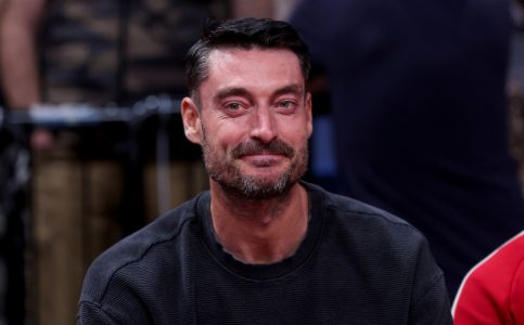 Fudbal mu je večeras u drugom planu: Rijera stigao da podrži košarkaše Zvezde (FOTO)