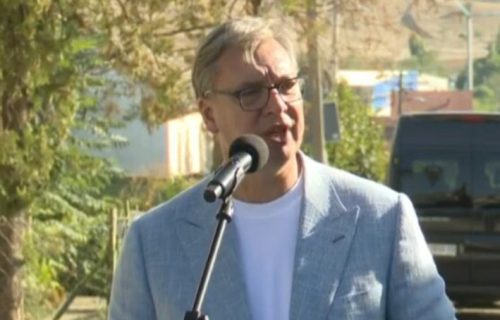 (UŽIVO) Vučić se obratio narodu u Irigu: "Cilj nam je da izgleda što lepše, da bude srce vinskog turizma"