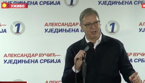 (UŽIVO) “Srbe su pakovali u kese i izručivali kao kilo mesa”: Vučić podsetio na sramnu eru Tadića