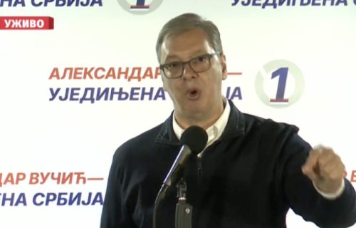 (UŽIVO) "Ovi najgori nikada neće pobediti": Vučić pred hiljadama ljudi zaledio opoziciju
