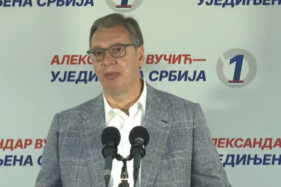 (UŽIVO) Vučić na skupu u Pančevu: "Radili smo mnogo infrastrukturnih projekata, još mnogo nije završeno“