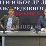 Brnabić i Jakšić: "Kandidat Studentske liste za premijera nije ispunjavao uslove za izbor za redovnog profesora" (VIDEO)