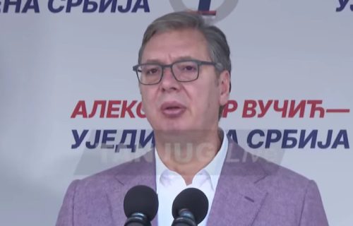 (UŽIVO) Obraća se Vučić na skupu liste "Ujedinjena Srbija" u Kruševcu: "Hvala vam za prelepu kampanju" (VIDEO)