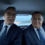 Vučić i Dodik u Nišu pred veliki skup: "U nedelju pobeđujemo i za Srbiju i za Srpsku" (VIDEO)