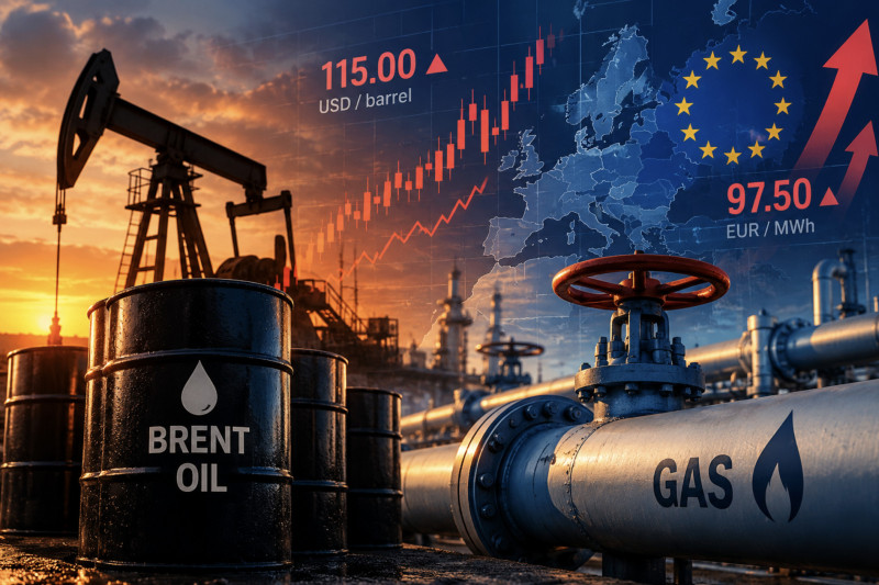 Novi udar na energetsko tržište: Nafta premašila 115 dolara, cena gasa dostigla četvorogodišnji maksimum