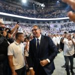 Veličanstveni skup u Areni! Vučić: "Nemamo ni sekund za odmor, hoću da ih ubedljivo pobedimo na izborima"