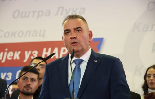 Minić nakon izbora: "Želim da budem predsednik svim građanima Republike Srpske"