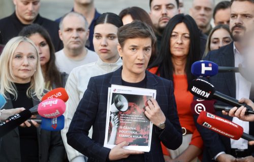 Brnabić reagovala na optužbe Studentske liste: Predstavljaju se kao žrtve, iako su nasilnici