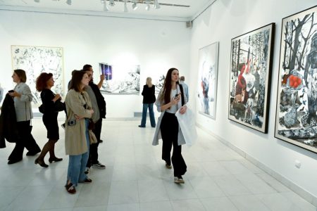 Otvorena izložba dobitnika nagrade za crtež “Vladimir Veličković” u Galeriji SANU