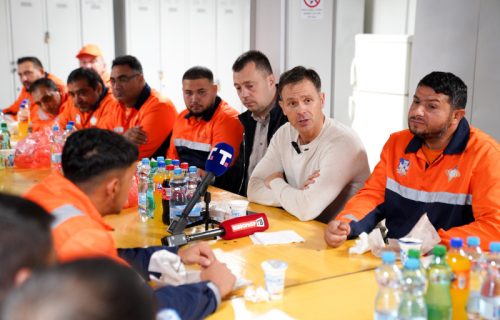 Siniša Mali doručkovao sa zaposlenima "Gradske čistoće": Najavio nabavku nove opreme pred Ekspo 2027