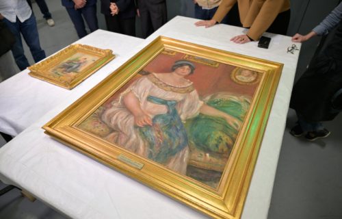 Oštećene dve Renoarove slike, ukradene pre mesec dana iz muzeja, moraju na restauraciju