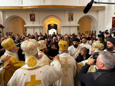 Macut prisustvovao obeležavanju slave Eparhije u Dalju: Srbija će nastaviti da podržava svoj narod
