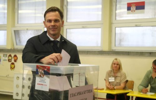 Siniša Mali glasao na Zvezdari