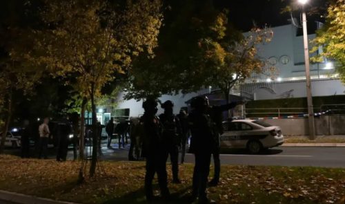 Prvi snimak nakon terorističkog napada u Beogradu: Uzviknuo je “Alahu akbar”, pa nasrnuo na žandarma