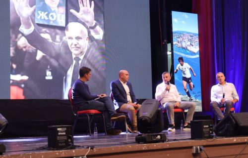 Legende se okupile u Ulcinju: Promovisana knjiga "ŽOC" o Željku Obradoviću (VIDEO/FOTO)