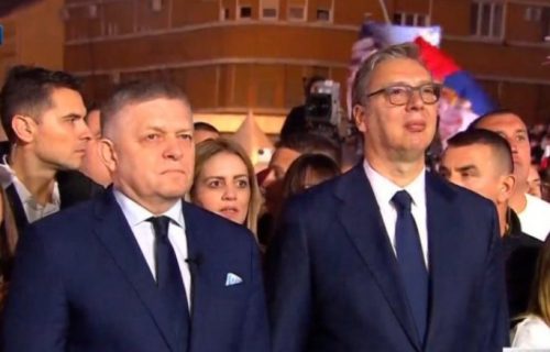 Fico u Novom Sadu: "Vučića cenim kao skupoceno zlato"