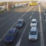 Na granici se čeka i po 9 sati: Ogromne kolone teretnjaka na izlazu iz Srbije