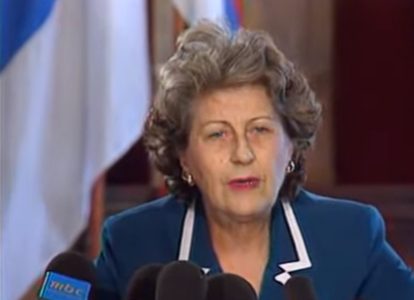 Objavljeno gde će biti sahranjena Biljana Plavšić